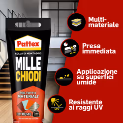 Pattex Millechiodi Extreme 142g - Vista aggiuntiva 5