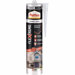 Pattex - Adesivo e sigillante flextreme 280 ml, incolla e sigilla tutti i materiali, bianco