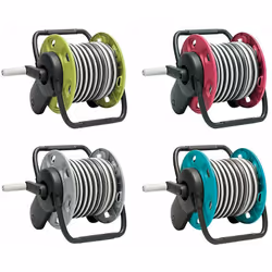 mini concept ready 15 Avvolgitubo + 15 Metri Tubo + Raccordo + Presa rubinetto + Pistola Mini Concept 15 è un'avvolgitubo por ...