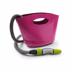 Kit tubo auto estensibile G.F. "Aquapop" viola 15 m.Il tubo estensibile, che si allunga da 5 a 15 metri grazie alla pressione ...
