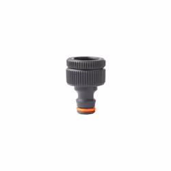 Attacco per rubinetto da giardino da 1/2” o 3/4” Attacco per rubinetto a innesto rapido dei raccordi da 1/2” o 3/4”. Caratter ...