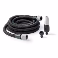 Tubo da giardino auto-estensibile G.F. "Aquapop grey easy" in tessuto, 15 metri.Tubo da giardino auto-estensibile in tessuto. ...