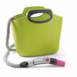 AQUAPOP MAXI , è il kit con tubo auto estensibile da 10 a 30 metri per l’irrigazione di piante e fiori e la pulizia di superf ...