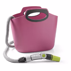 AQUAPOP MAXI , è il kit con tubo auto estensibile da 10 a 30 metri per l’irrigazione di piante e fiori e la pulizia di superf ...