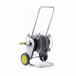 CONCEPT PLUS ME TAL , carrello avvolgitubo in plastica e metallo, per l'irrigazione di giardini, orti, aiuole fiorite, siepi ...