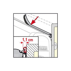 Rain Guard s guarnizione ermetica