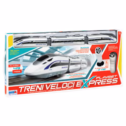 Ronchi Supertoys Playset Treni veloci, Set treno e binari, 5 anno/i, Multicolore