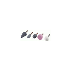 Iperbriko - Set 5 Molette Mole Abrasive Rotative Con Gambo Codolo 6Mm Per Trapano