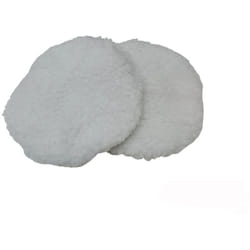 Iperbriko - tampone cuffia in lana sintetica per lucidatrice 2 pezzi Ø240mm valex