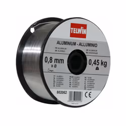 Bobina filo per saldatura su alluminio. Per saldatrici Telwin, compatibile con saldatrici di altri marchi. Per saldatura con ...