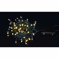 Giocoplast 160 Minilucciole Led Bianco Caldo A Batt., 160 lampada(e), LED, Bianco caldo, Interno, Grigio, AC