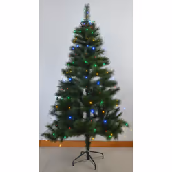 Giocoplast Tenda per albero 240 gocce LED multi, 240 lampada(e), LED, Multi, Interno, Rame, AC