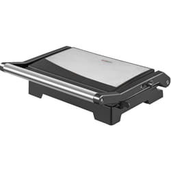 Melchioni - piastra bistecchiera antiaderente panini burger 1000W family