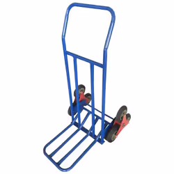 Carrello ribaltabile saliscala Verdelook Carrello ribaltabile saliscala dotato di sistema 3+3 ruote che garantisce una portat ...