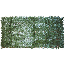 Siepe Artificiale Finta Sempreverde Foglie di Edera Giardino Lauro Point - Formato: 1 x 3 mt
