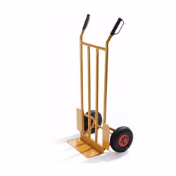 Carrello Portatutto portata max 200 Kg Verdelook Carrello portapacchi portatutto in metallo verniciato di colore giallo, dota ...