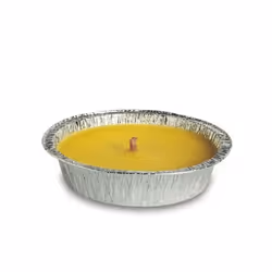 Candela Moon Alluminio Citro Diam14 VERDELOOKCandela con cera all'essenza di citronella in contenitore di alluminio. Stoppino ...