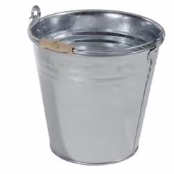 SECCHIO ZINCO LT.5 DIMENSIONI: Ø 23 CM H 19 CM