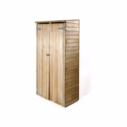 Armadio da giardino in legno impregnato 177h cm Dettagli: Armadio da giardino in legno impregnato; Pratico e robusto; Dotato ...