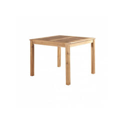 Tavolo Quadrato Linea Legno Garden 80x80x75 - Verdelook