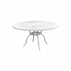 Tavolo Rotondo Ø 120 - H.74.5 cm Tavolo con struttura in alluminio pressofuso verniciato. Il tavolo è fornito in scatola di c ...