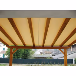 Telo copertura Vela per Pergola Legno 3x4 Telo di copertura per pergola in legno ad elevata intensità Dotato di anelli in all ...