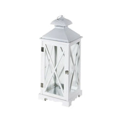 Lanterna Arles Bianca 32x32x90cm