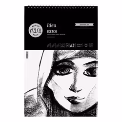 CWR Idea, Blocco di carta da disegno, 90 g/m², 100 fogli
