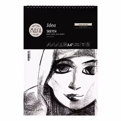 CWR Idea, Blocco di carta da disegno, 90 g/m², 100 fogli