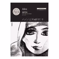 CWR Idea, Blocco di carta da disegno, 90 g/m², 100 fogli
