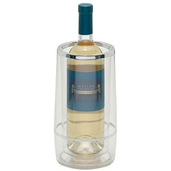 Excelsa - Satin Glacette Porta Bottiglie Termico, 13 x13 x h 24 cm