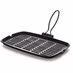La Bistecchiera rettangolare Dieta-Grill è ideale per cucinare in modo dietetico carne, pesce e verdure. Realizzata in resist ...