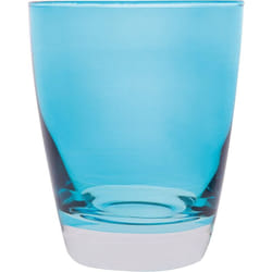 Excelsa - Happy Colour Set 6 Bicchieri Acqua, Vetro, Azzurro