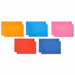 Saul Sadoch Rex 8319, Biglietto di auguri standard, Colori assortiti, 90 mm, 140 mm, 100 pz