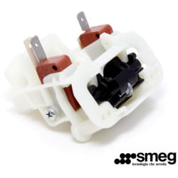 Gruppo chiusura serratura porta lavastoviglie Smeg con doppio micro