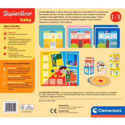 Clementoni Sapientino Montessori La Torre dei Cubi - Vista aggiuntiva 4