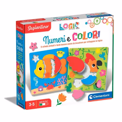 Clementoni Sapientino Logic - Numeri e Colori, 3 anno/i, Multicolore