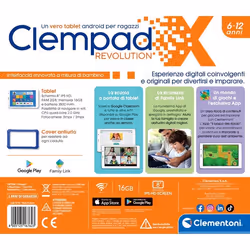 Clementoni Clempad X Revolution 16 GB Wi-Fi Bianco - Vista aggiuntiva 3