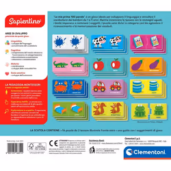 Clementoni Sapientino Montessori - Le Mie Prime 100 Parole - Vista aggiuntiva 6