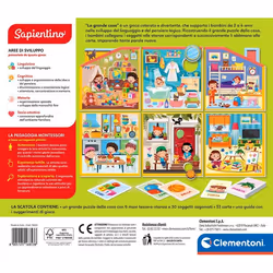 Clementoni Sapientino Montessori - La Grande Casa - Vista aggiuntiva 5
