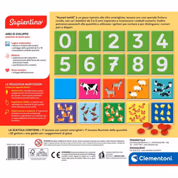 Clementoni Sapientino Montessori - Numeri Tattili - Vista aggiuntiva 6