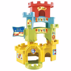 Clementoni Castello Cucù Scivola Giù, Set da costruzione, 0,8 anno/i, Plastica, 453 g