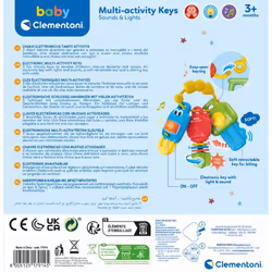 Baby Mulri Activity Key Sound & Lights - Vista aggiuntiva 6