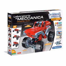 Clementoni Laboratorio di Meccanica - Monster Truck, Set da costruzione, 8 anno/i, 200 pz