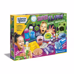Clementoni Scienza e Gioco Fun - Super Slime Mostri orripilanti, Biologia, 8 anno/i, Multicolore