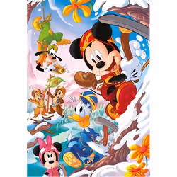 Clementoni Supercolor 25266 puzzle 48 pz Cartoni