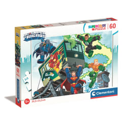 Clementoni Supercolor DC Comics Super Friends Puzzle 60 pz Fumetti