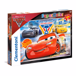 Clementoni Cars 3, 104 pz, Cartoni, 6 anno/i