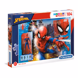 Clementoni Spider-Man, 104 pz, Cartoni, 6 anno/i