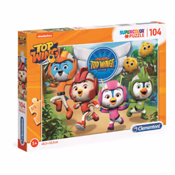 Clementoni Top Wing Puzzle 104 pz Cartoni - Vista aggiuntiva 2